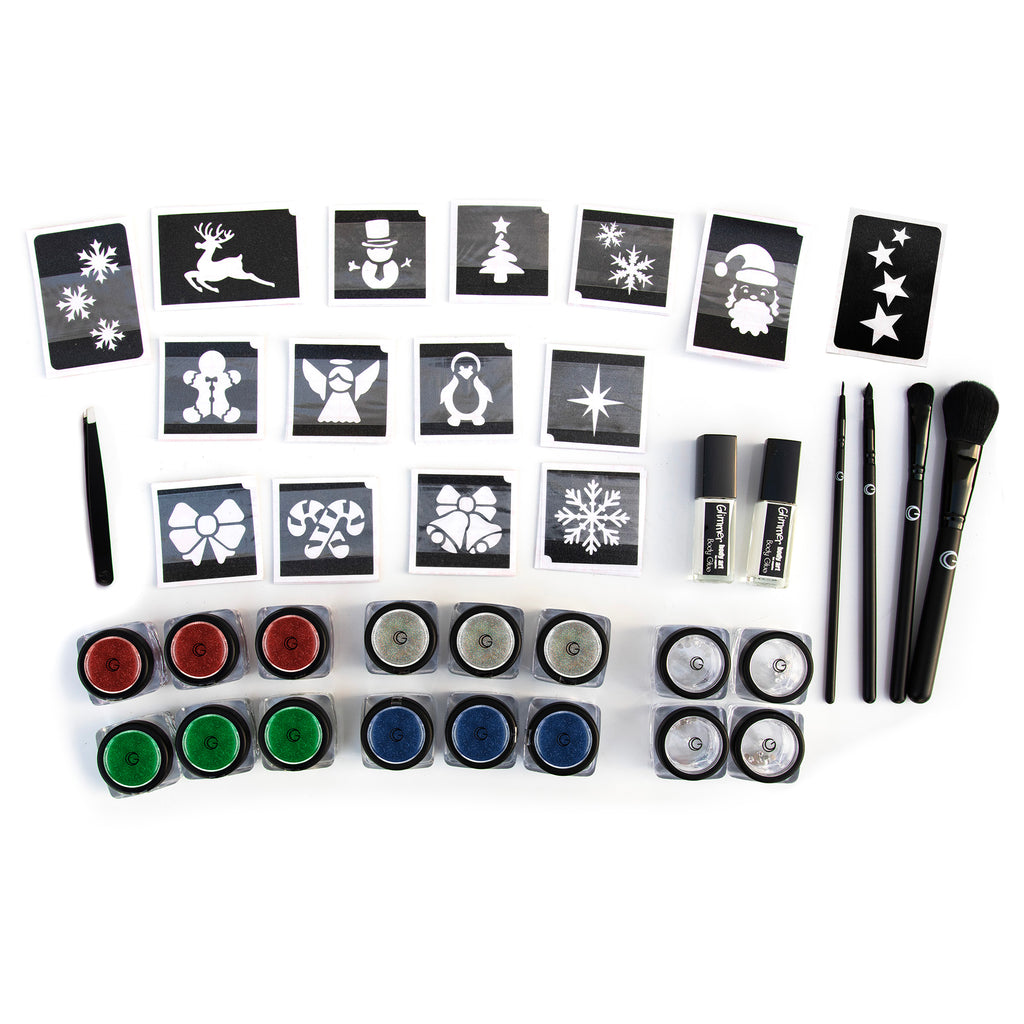 Glitter Tattoo Kits - Glimmer Body Art