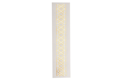 Trian-Gold Metallic Jewelry Tattoo