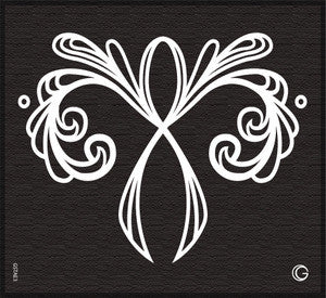 Lacey Ribbon HD Stencil