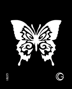 Butterfly HD Stencil