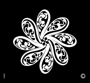 Pinwheel HD Stencil