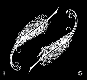 Quills HD Stencil