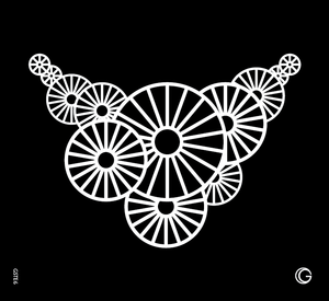 Spiral Necklace HD Stencil