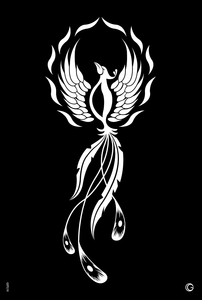 Phoenix HD Stencil